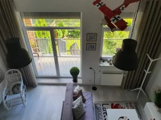 Апартаменты Czerwony Baron Apartament Колобжег